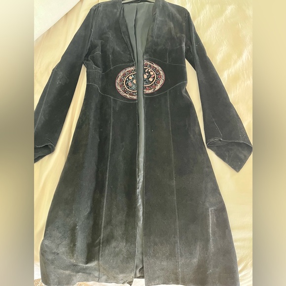 Vintage Jackets & Blazers - Vintage suede duster